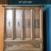 Value of Broyhill Dressers - dresser with two doors concealing inside drawer and two visible drawers at the bottom
