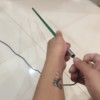 How to Fix a Tent Pole - threading the elastic through the pole sections
