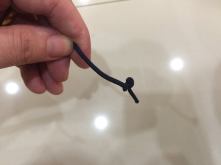 How to Fix a Tent Pole - make sure you leave enough slack to fold the poles up