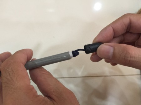 How to Fix a Tent Pole - replace the end cap