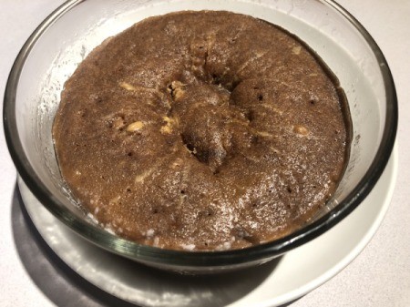 baked Chocolate Peanut Butter Lava Mug Cake
