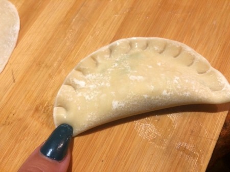 sealed gyoza wrappers