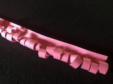 Paper Hyacinths - curl all of the strips