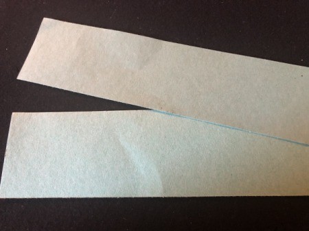 Paper Hyacinths - cut green paper for stems