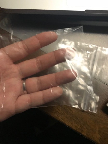 Picture Frame Magnet - tape the edge to the back of the frame