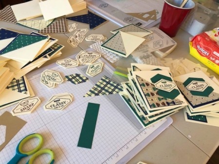 Use Paper Scraps to Enhance Cards