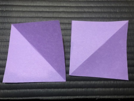 Paper Daisies - cut the squares apart