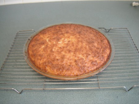 baked Gluten Free Coconut Pie