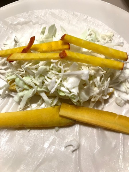 veggies on Wrap