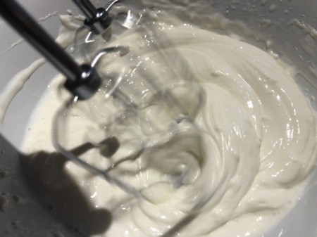 blending marshmallows