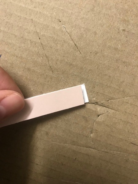 Paper Floral Garland - glue about 1" together