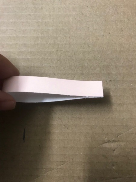 Paper Floral Garland - glued