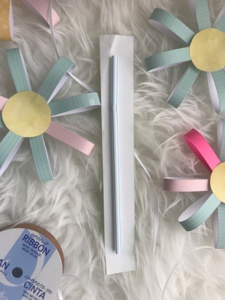 Paper Floral Garland - optional rolled paper stem