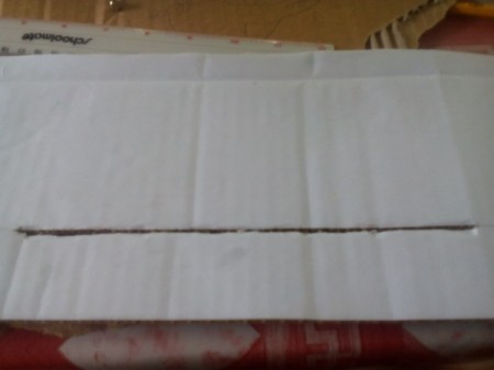 Movable Reading Card - draw a line between the two marks