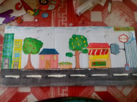 Movable Reading Card  - draw on a background