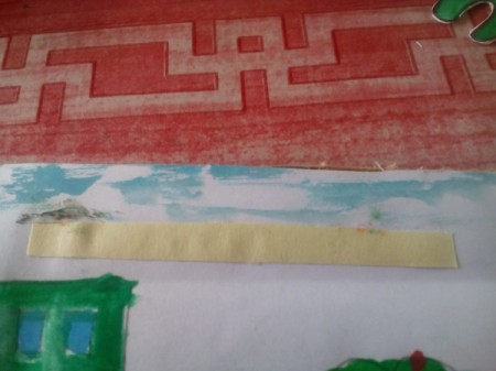 Movable Reading Card  - find a location for the other vowels place a piece of sticker liner