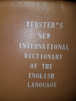 Value of a Webster's Dictionary