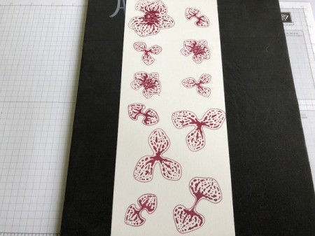 3D Orchid in a Jar Card - print out the orchid template and go over the lines with the marker of choice