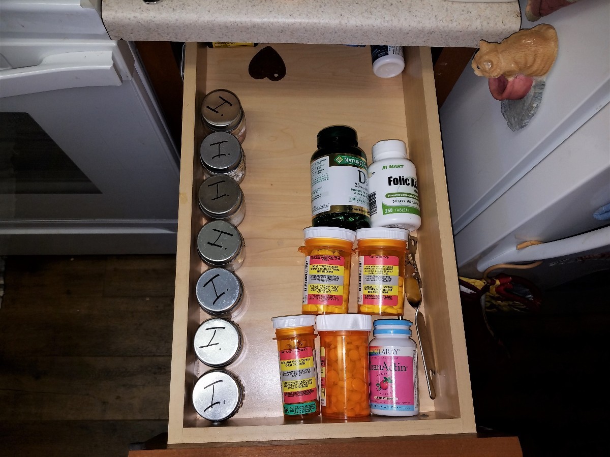 Mason Jars for Storing Daily Medication ThriftyFun