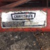 Manual for Old Craftsman Reel Mower  - label on mower