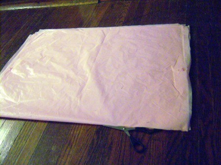 Make Big Showy Flowers from Plastic Tablecloths - continue