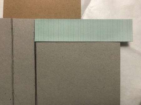 Gift Book Filled with Goodies - cut paper to fit and cover book