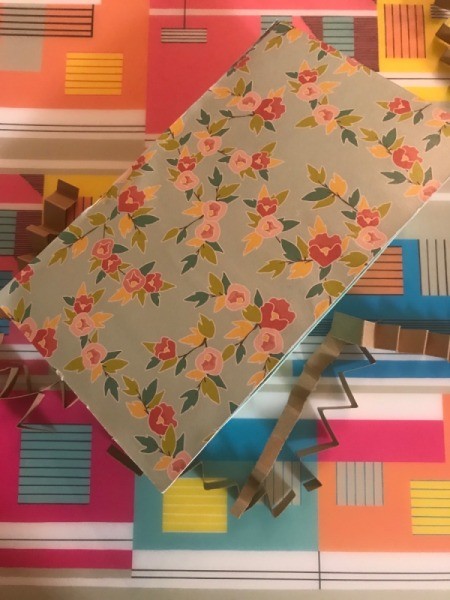 Gift Book Filled with Goodies - ready to tie shut