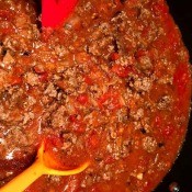 Spaghetti Sauce with Ground Beef