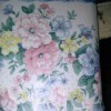 Imperial Wallpaper Border - blue topped floral border with a scalloped bottom