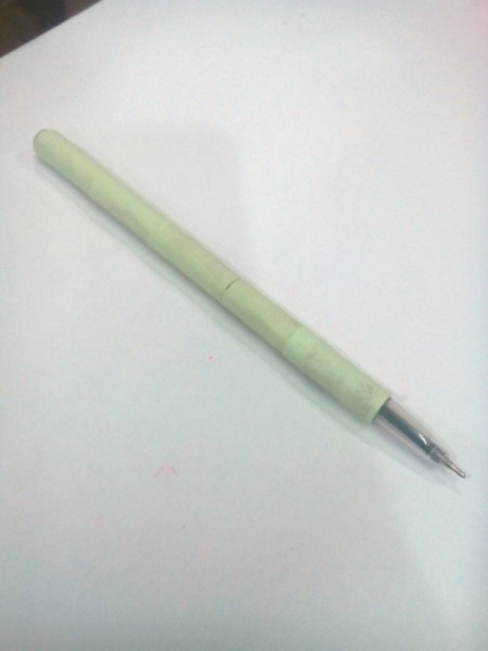 Making a Flower Pen - leave area clear for replacing the top