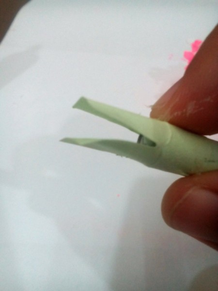 Making a Flower Pen - snip