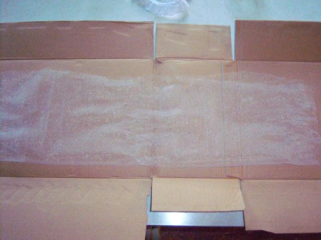 Bridal Dress Flower Vases - fold tule in half