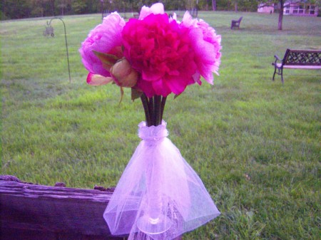 Bridal Dress Flower Vases