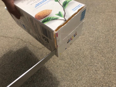 Self-Watering Milk Carton - cut on three sides