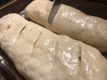 slitting top of Stromboli