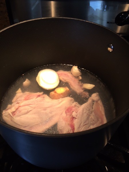 Opo Squash Chicken Soup