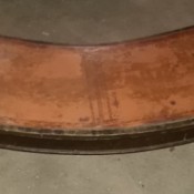 Identifying a Coffee Table - curved table with two drop sides
