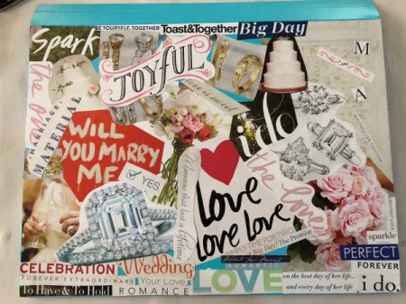 Making a Collage Folder - back