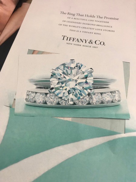 Making a Collage Folder - magazine photo