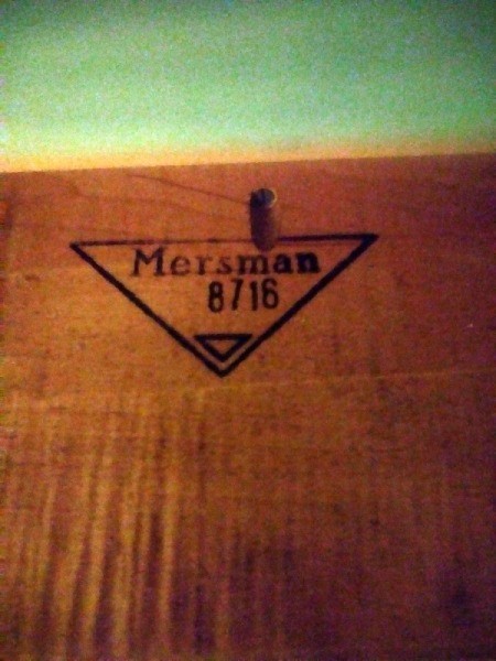 Value of a Mersman Table