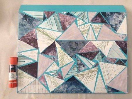 Up-cycled Clipboard - finished