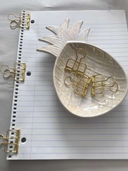 Up-cycled Clipboard - clip pages together