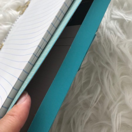 Up-cycled Clipboard - pocket held open - use for storage