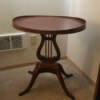 Value of a Mersman Lyre Lamp Table - vintage end table