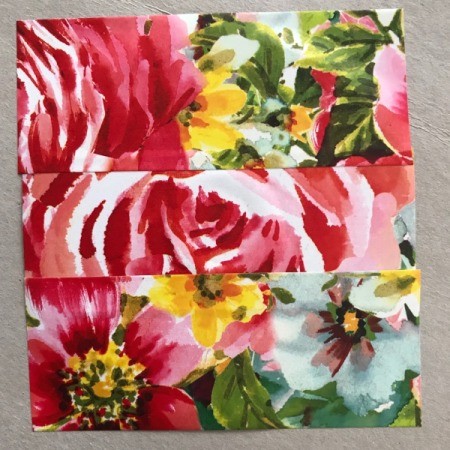 Wall Memo Clothespin Board - third and final piece stuck down