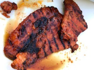 grilled Pork Shoulder Steak