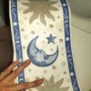 Discontinued Imperial Wallpaper Border - sun and moon motif