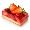 Strawberry Gelatin Dessert.