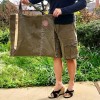 How to Turn Pants Into Shorts and a Bag  - tote bag and shorts