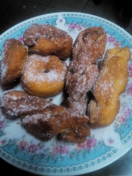 sugared Twisted Donuts